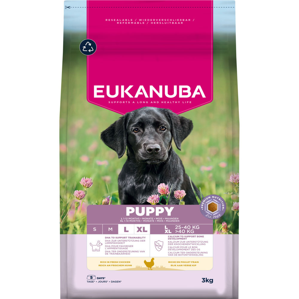 Eukanuba Premium Nutrition Puppy Large & Giant Breed Huhn - Sparpaket: 2 x 15 kg von Eukanuba