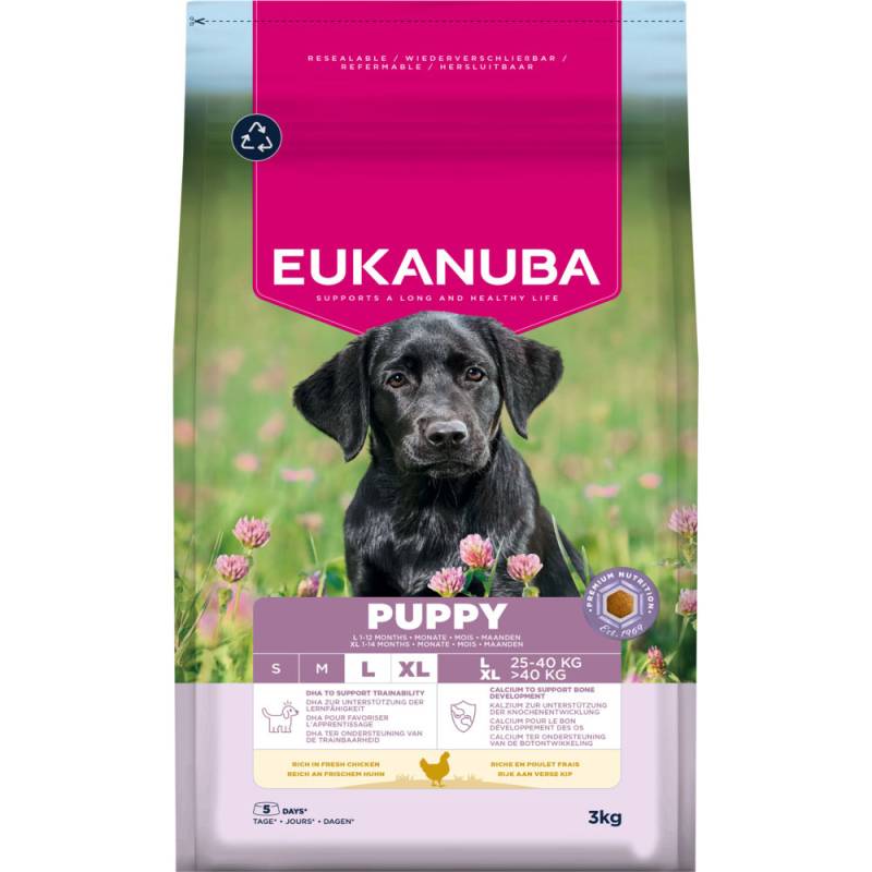 Eukanuba Premium Nutrition Puppy Large & Giant Breed Huhn - Sparpaket: 2 x 15 kg von Eukanuba