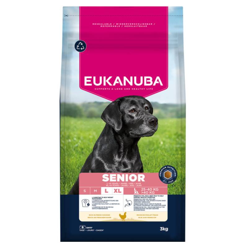 Eukanuba Premium Nutrition Senior Large & Giant Breed Huhn - 3 kg Eukanuba Premium Nutrition Senior Large & Giant Breed Huhn - 3 kg von Eukanuba