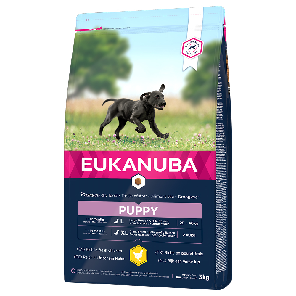 Eukanuba Puppy Large Breed Huhn - Sparpaket: 2 x 3 kg von Eukanuba