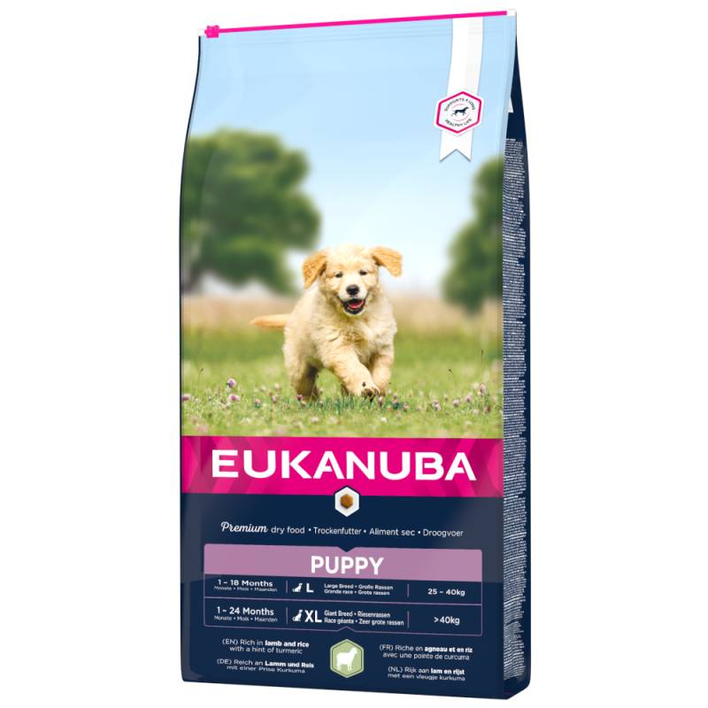 Eukanuba Puppy Large & Giant Breed Lamm & Reis - 12 kg von Eukanuba