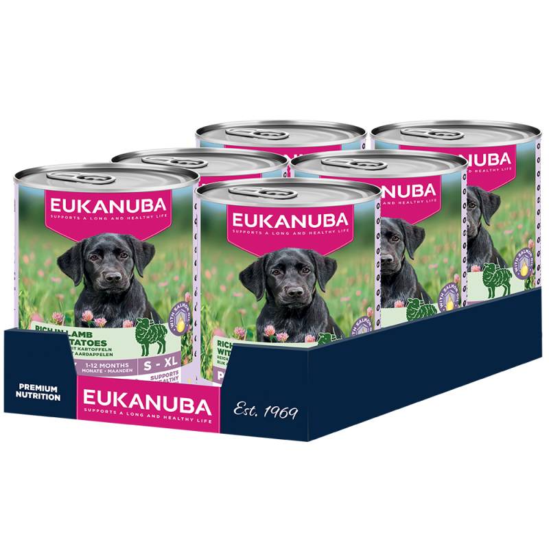Eukanuba Puppy Reich an Lamm mit Kartoffeln - Sparpaket: 12 x 400 g Eukanuba Puppy Reich an Lamm mit Kartoffeln - Sparpaket: 12 x 400 g von Eukanuba