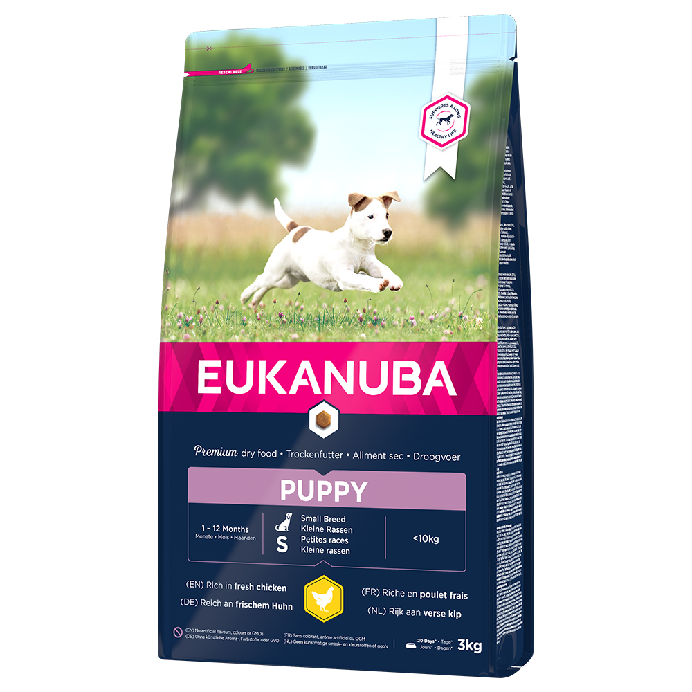 Eukanuba Puppy Small Breed Huhn - Sparpaket: 2 x 3 kg von Eukanuba