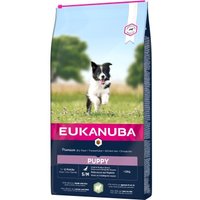 EUKANUBA Trockenfutter Hund Small & Medium Breed Puppy, Lamm & Reis 12 kg von EUKANUBA