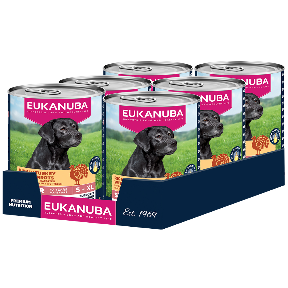 Eukanuba Senior Reich an Pute mit Karotten - Sparpaket: 24 x 400 g Eukanuba Senior Reich an Pute mit Karotten - Sparpaket: 24 x 400 g von Eukanuba