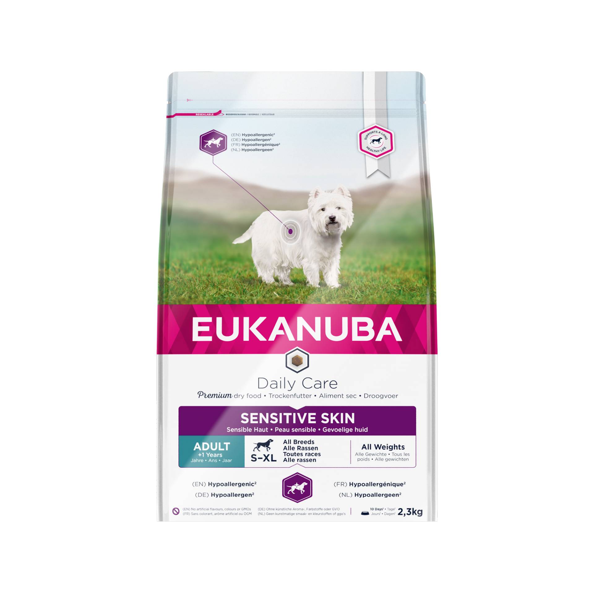 Eukanuba Sensitive Skin - Daily Care - Hund - 2 x 12 kg von Eukanuba