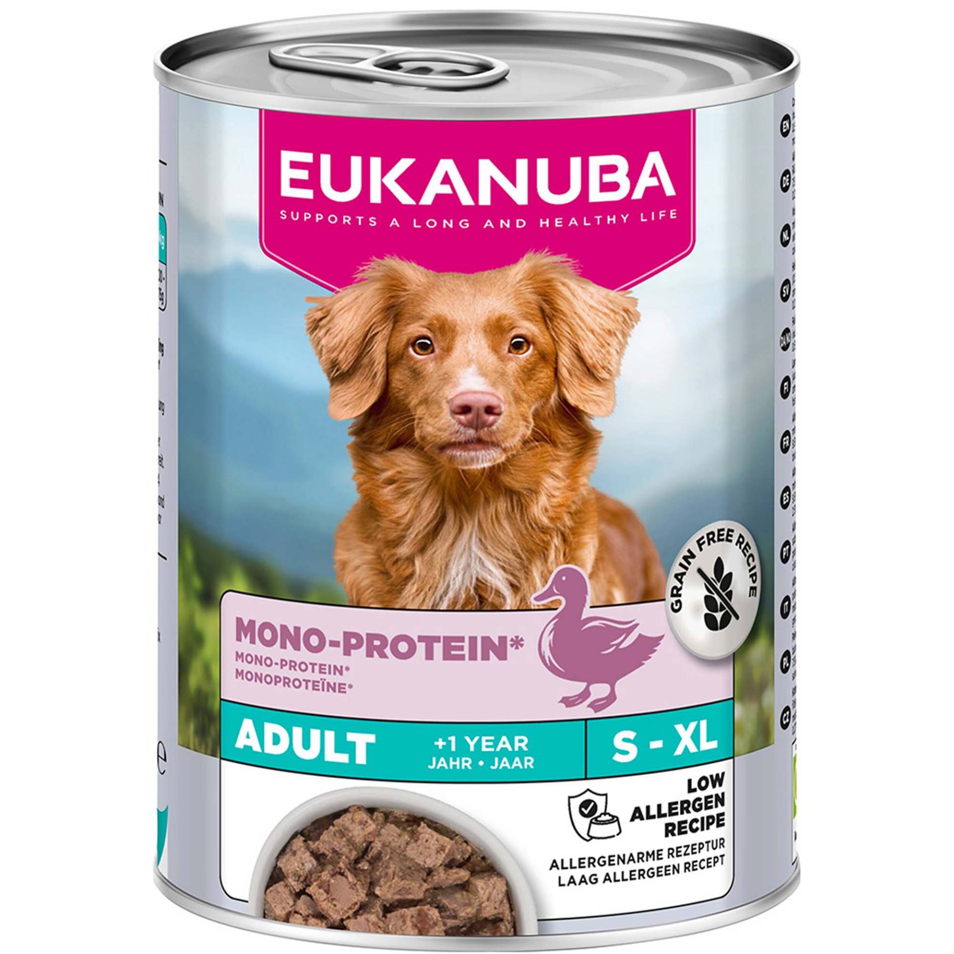 Eukanuba Special Care Adult Mono-Protein mit Ente - Sparpaket: 12 x 400 g von Eukanuba