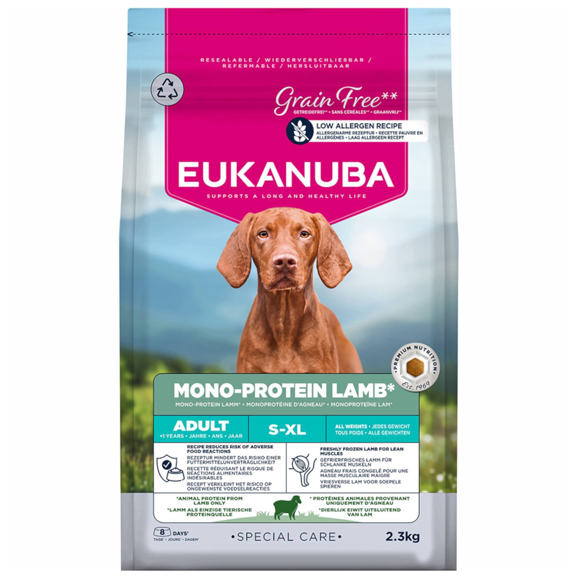 Eukanuba Special Care Mono-Protein Adult Lamm - Sparpaket: 2 x 2,3 kg von Eukanuba