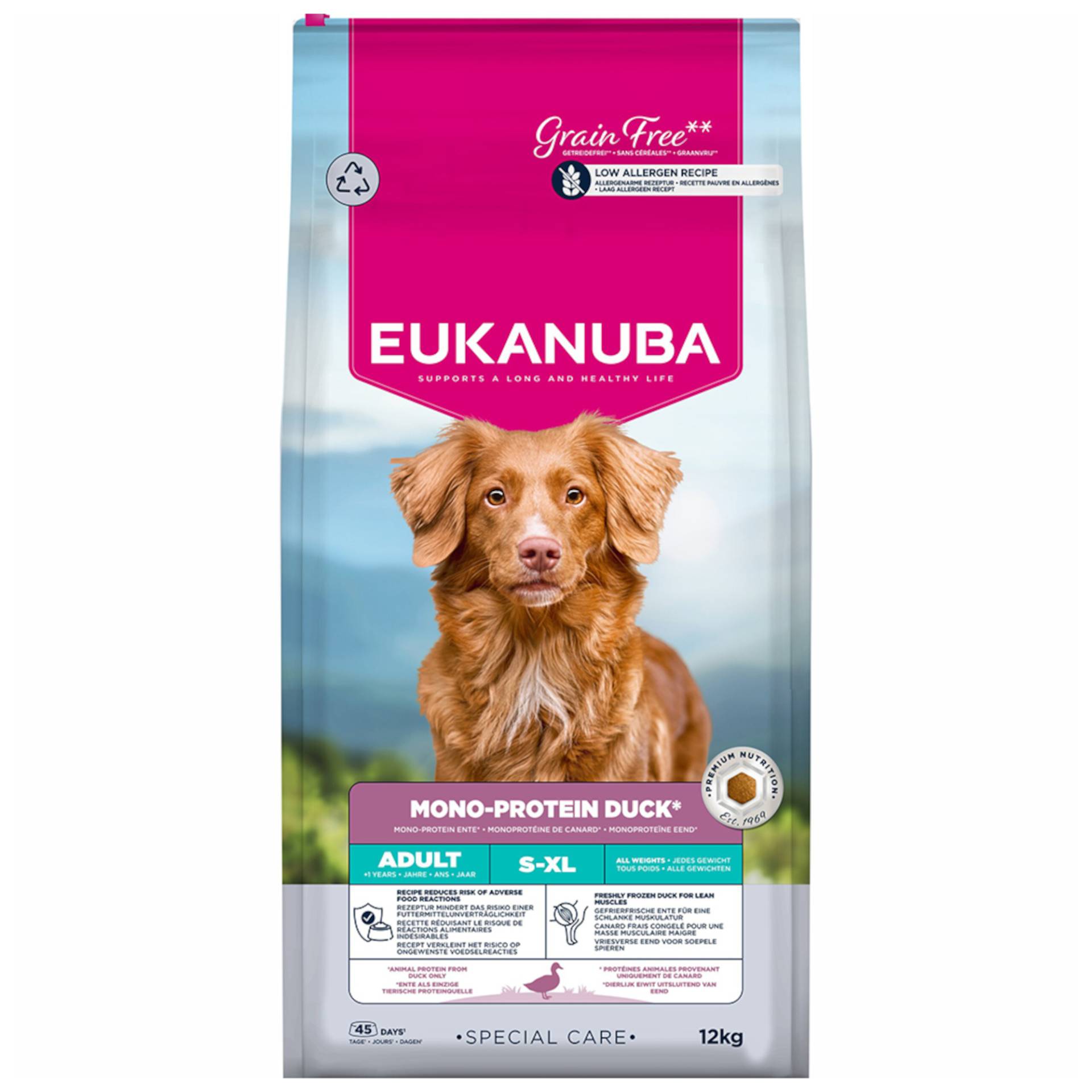 Eukanuba Special Care Mono-Protein Adult mit Ente - 12 kg von Eukanuba