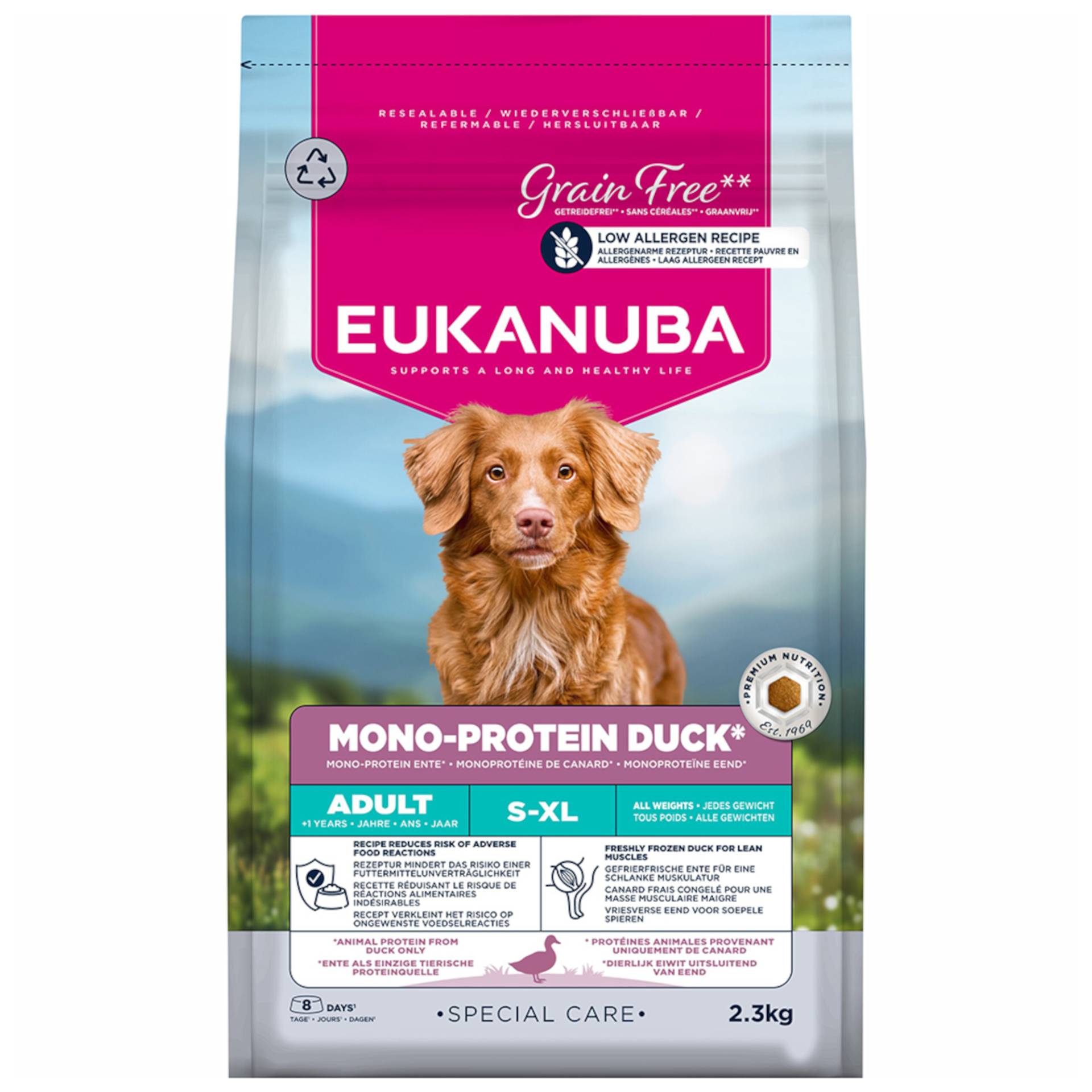 Eukanuba Special Care Mono-Protein Adult mit Ente - 2,3 kg von Eukanuba
