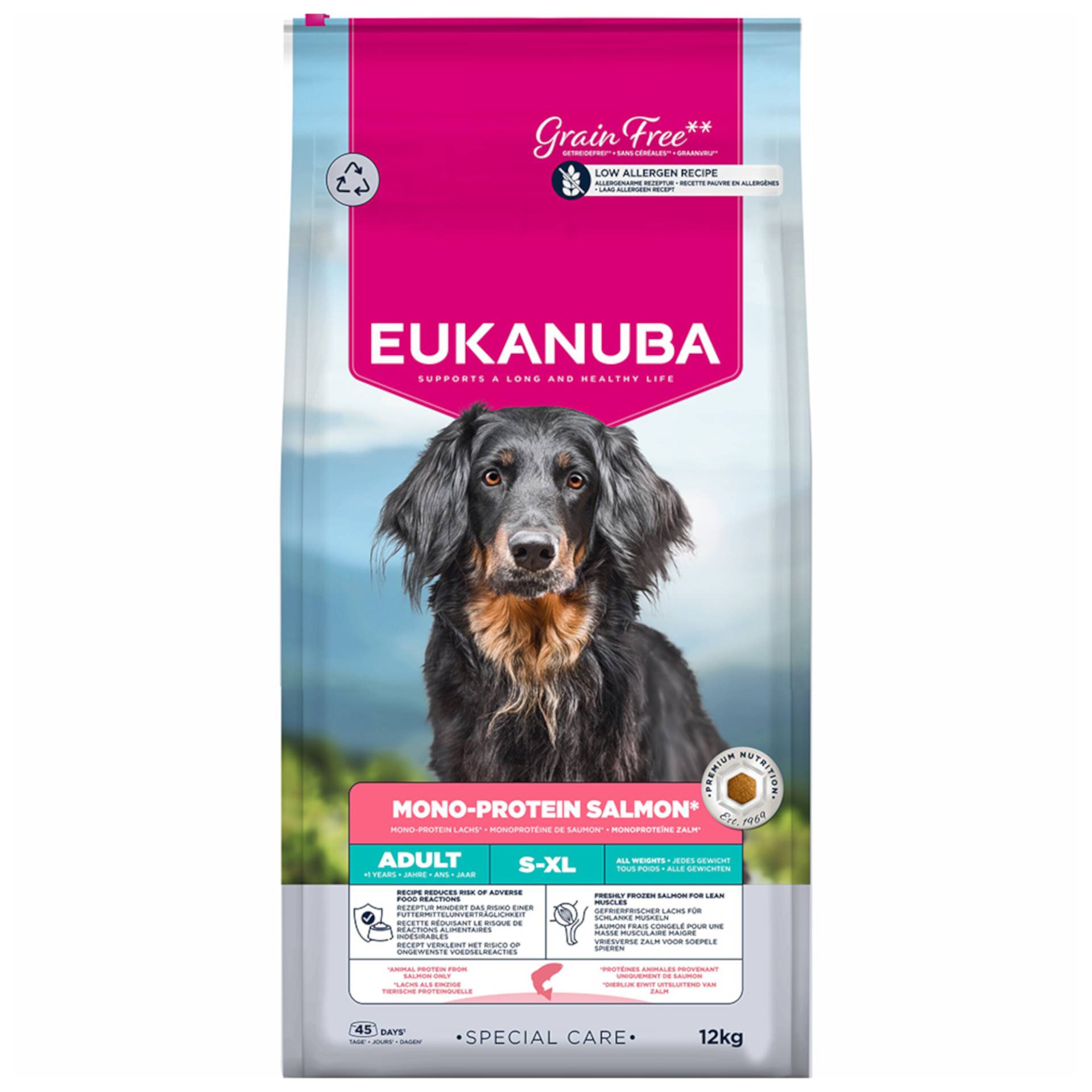 Eukanuba Special Care Mono-Protein Adult mit Lachs - Sparpaket: 2 x 12 kg von Eukanuba