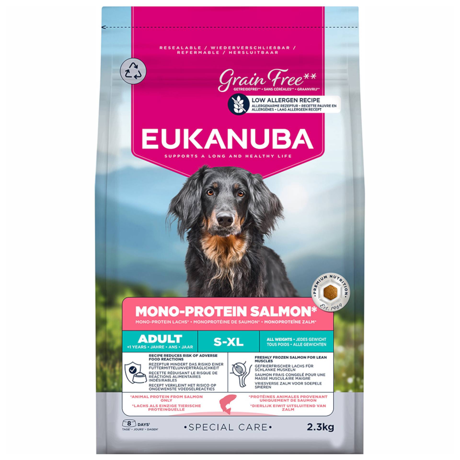 Eukanuba Special Care Mono-Protein Adult mit Lachs - Sparpaket: 2 x 2,3 kg von Eukanuba