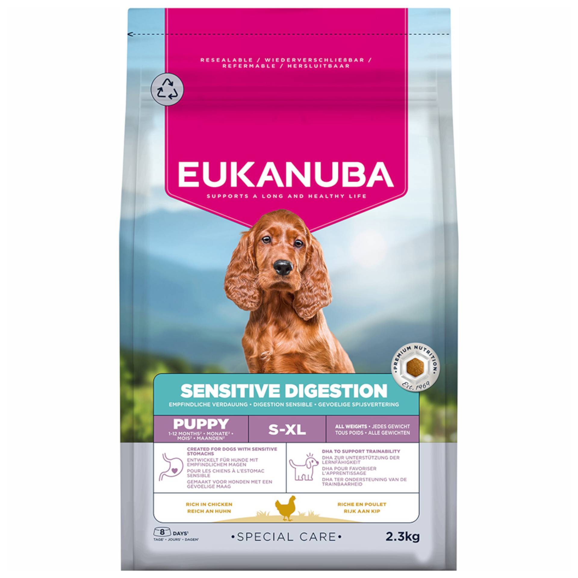 Eukanuba Special Care Sensitive Digestion Puppy mit Huhn & Pute - 2,3 kg von Eukanuba
