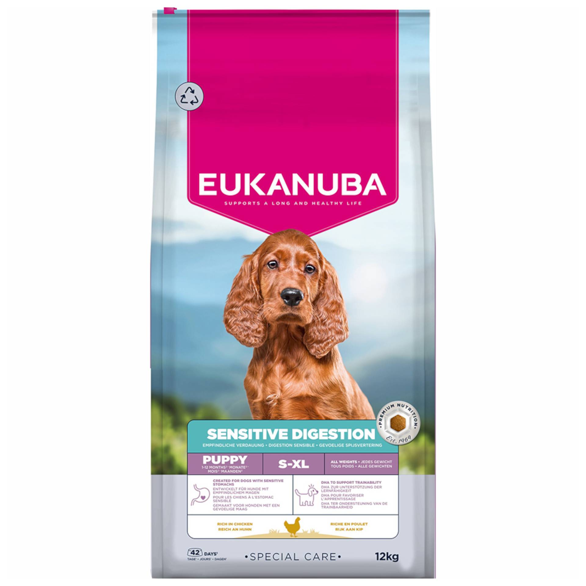 Eukanuba Special Care Sensitive Digestion Puppy mit Huhn & Pute - Sparpaket: 2 x 12 kg von Eukanuba