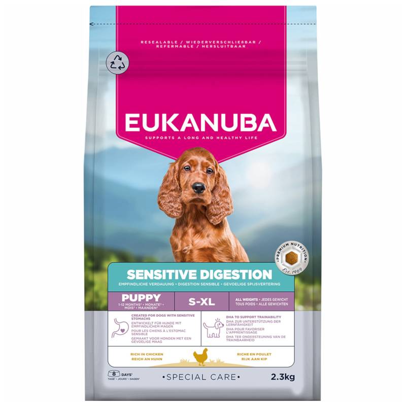 Eukanuba Special Care Sensitive Digestion Puppy mit Huhn & Pute - Sparpaket: 2 x 2,3 kg von Eukanuba