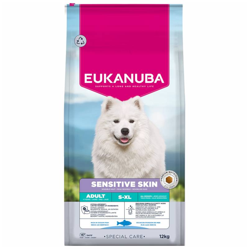 Eukanuba Special Care Sensitive Skin Adult - Sparpaket: 2 x 12 kg Eukanuba Special Care Sensitive Skin Adult - Sparpaket: 2 x 12 kg von Eukanuba