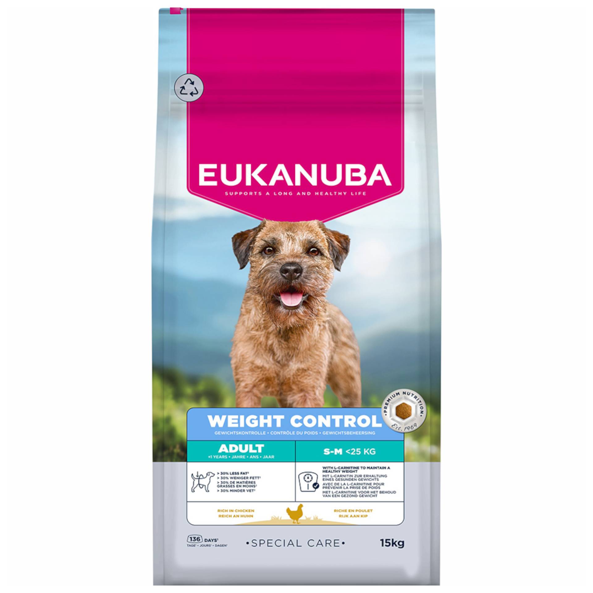 Eukanuba Special Care Weight Control Adult Small/Medium - Sparpaket: 2 x 15 kg Eukanuba Special Care Weight Control Adult Small/Medium - Sparpaket: 2 x 15 kg von Eukanuba