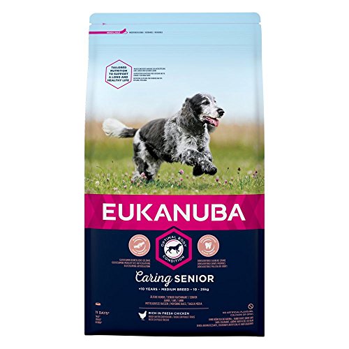 Spectrum - EUKANUBA Caring Senior Medium Breed Rich In Fresh Chicken - 2kg - EU/UK von Eukanuba