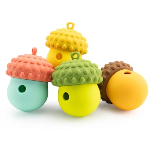 4 Berry Silikon Pet Slow Eater Puppy Cat Multifunktional Bissfest Silikon Pet Playmate von Euljcysiyu
