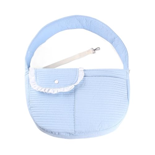 Blue Pet Cat Bag, Go Out Portable Large Crossbody Shoulder Bag, Cat Pack Cat Pack Cat Small Dog Teddy Canvas Bag Blue Pet Cat Bag, Go Out Portable Large Crossbody Shoulder Bag, Cat Pack Cat Pack Cat Small Dog Teddy Canvas Bag von Euljcysiyu