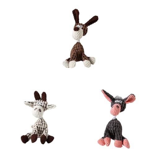 Euljcysiyu 3 Corn Fluff Esel Hundespielzeug, Baumwollseil, bissfest, Haustierspielzeug, interaktive Langeweile Linderung Produkte Euljcysiyu 3 Corn Fluff Esel Hundespielzeug, Baumwollseil, bissfest, Haustierspielzeug, interaktive Langeweile Linderung Produkte von Euljcysiyu