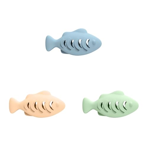 Euljcysiyu 3 Katzen-Fischspielzeug, Silikon-Katzen-Teaser-Sticks, Fischbeiß-Musik-Kätzchen-Produkte, Snacks, Minzspielzeug Euljcysiyu 3 Katzen-Fischspielzeug, Silikon-Katzen-Teaser-Sticks, Fischbeiß-Musik-Kätzchen-Produkte, Snacks, Minzspielzeug von Euljcysiyu