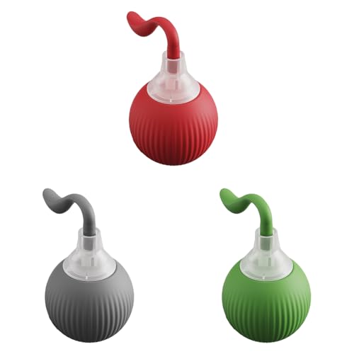 Euljcysiyu 3 Pet Cat Ball Attraktive Kraft Rolling Ball Nagen Automatisches Smart Electric Toy Kätzchen Spielzeug von Euljcysiyu