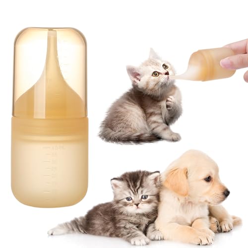 Flasche Kätzchen Fütterung Schnuller Neugeborene Welpen Tier Kätzchen Fütterung Wasser Katze Wasserspender Haustier Zubehör von Euljcysiyu