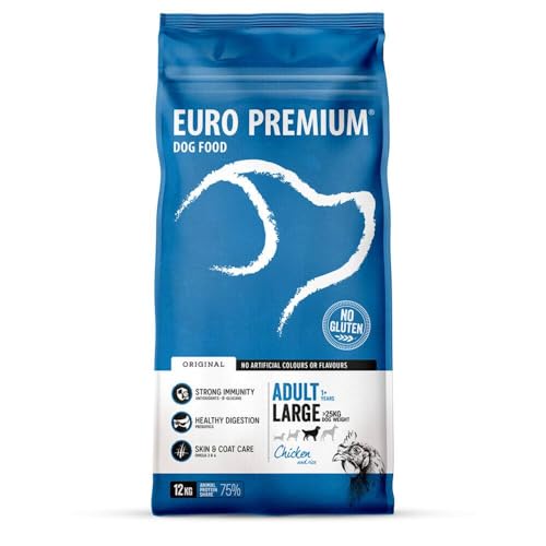 Euro-Premium Adult Large Huhn - Reis 12 kg von Euro-Premium