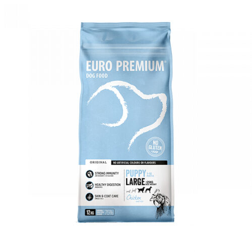 Euro Premium Large Puppy Huhn & Reis - 12kg von Euro Premium