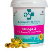 Europeanpetpharmacy Omega 3 180 Softgelkapseln von Europeanpetpharmacy