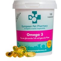 Europeanpetpharmacy Omega 3 180 Softgelkapseln von Europeanpetpharmacy