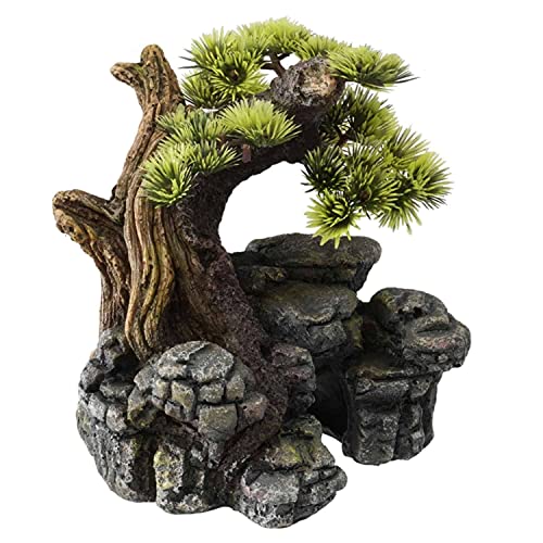 Europet Bernina 234-105337 Decor-Stein Bonsai 16.5 x 16.5 x 18 cm von Europet Bernina