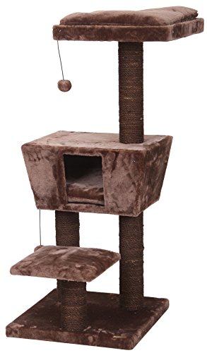 Europet Bernina 431422441 Katzenmöbel New Jersey, 48 x 48 x 114 cm, Dunkelbraun Europet Bernina 431422441 Katzenmöbel New Jersey, 48 x 48 x 114 cm, Dunkelbraun von Europet Bernina