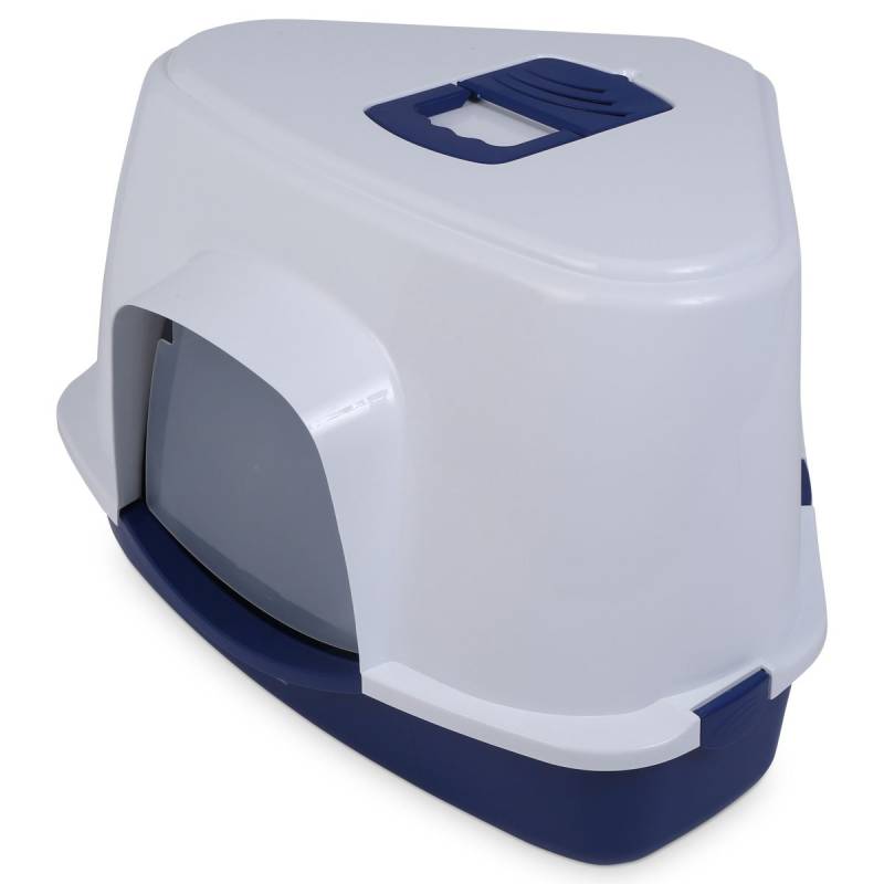 ebi Ecktoilettenhaus Canto Jumbo blau von Europet Bernina