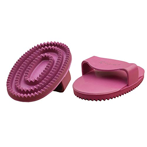 Euroriding Gummistriegel pink groß von Euroriding