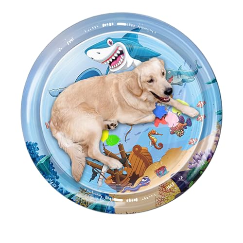 Euyehn Wassersensor Spielmatte, Interaktives Katzenspielzeug Spielmatten Aufblasbares Wasserpad Cool Comfort Aufblasbare Matte Sensing Outdoor Für Sensorische Katze Euyehn Wassersensor Spielmatte, Interaktives Katzenspielzeug Spielmatten Aufblasbares Wasserpad Cool Comfort Aufblasbare Matte Sensing Outdoor Für Sensorische Katze von Euyehn
