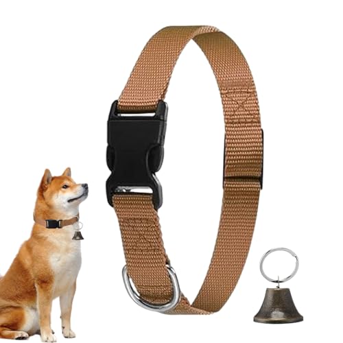 Euyehn Ziegen Ausstellungshalsband,Schaf Weide Glockenhalsband | Schnellverschluss Verlustschutz Mit Klingel Für Kleine Nutztiere Euyehn Ziegen Ausstellungshalsband,Schaf Weide Glockenhalsband | Schnellverschluss Verlustschutz Mit Klingel Für Kleine Nutztiere von Euyehn