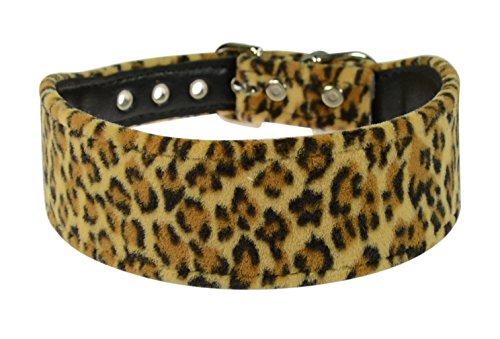 Evans Collars Halsband 3,2 cm, Size 20, Leopard von Evans Collars