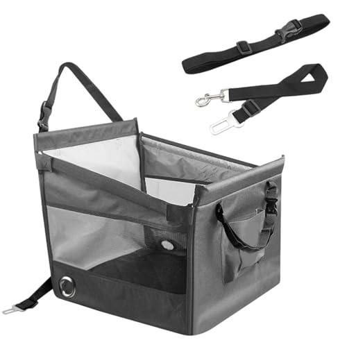 Evember Auto-Hundesitz | Haustier-Sitzerhöhung – atmungsaktiver Auto-Rucksack Welpenbett, multifunktionaler wasserdichter Kindersitz für Kätzchen Evember Auto-Hundesitz | Haustier-Sitzerhöhung – atmungsaktiver Auto-Rucksack Welpenbett, multifunktionaler wasserdichter Kindersitz für Kätzchen von Evember