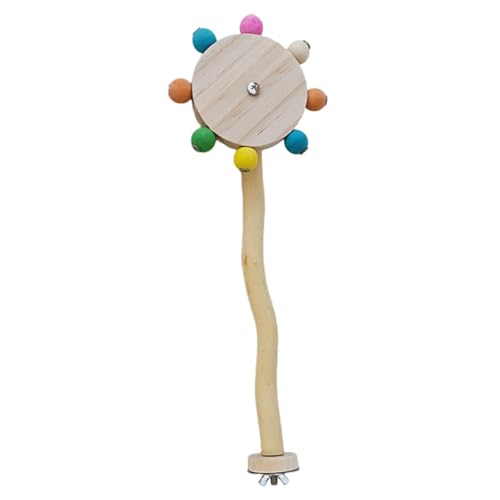 Evember Bird Rotating Barch, Birds Gym Toy, Wood Rotate Fun Toy, Natural Wooden Cage Accessory, Stand Barch Toy for Wellensittich, Sittich, Nymphensittich, Conure Evember Bird Rotating Barch, Birds Gym Toy, Wood Rotate Fun Toy, Natural Wooden Cage Accessory, Stand Barch Toy for Wellensittich, Sittich, Nymphensittich, Conure von Evember