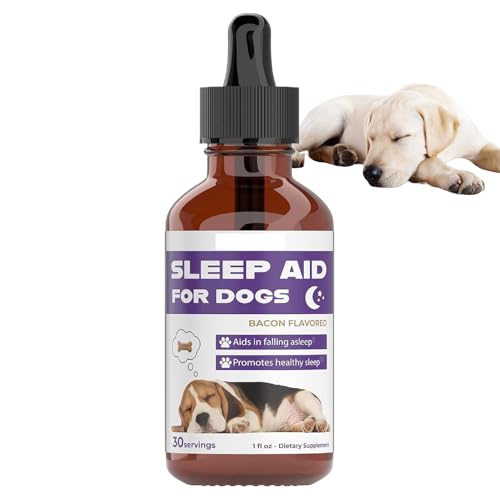 Evember Einschlafhilfe für Hunde, Welpen Stress Entspannung Ergänzungsmittel - Sanfte Flüssige Hunde Schlafhilfe Tropfen zur Stressentspannung, Trennung, Gewitter, Training Evember Einschlafhilfe für Hunde, Welpen Stress Entspannung Ergänzungsmittel - Sanfte Flüssige Hunde Schlafhilfe Tropfen zur Stressentspannung, Trennung, Gewitter, Training von Evember