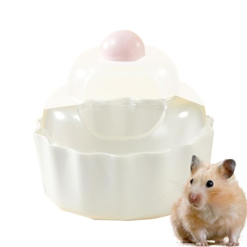 Evember Hamster-Badezimmer, Kuchenform, Kleintier-Lebensraum-Dekoration, klarer, stabiler Hamster-Sandbadbehälter für Eichhörnchen, Lemming, Rennmäuse, Igel, Mäuse, kleine Haustiere Evember Hamster-Badezimmer, Kuchenform, Kleintier-Lebensraum-Dekoration, klarer, stabiler Hamster-Sandbadbehälter für Eichhörnchen, Lemming, Rennmäuse, Igel, Mäuse, kleine Haustiere von Evember