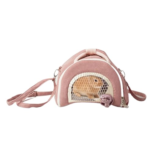 Evember Hamster-Outdoor-Tragetasche, Reise-Tasche für Kleintiere, mit Reißverschluss, atmungsaktiv, für Hamster, Hasen, Igel, Vögel, Kleintiere Evember Hamster-Outdoor-Tragetasche, Reise-Tasche für Kleintiere, mit Reißverschluss, atmungsaktiv, für Hamster, Hasen, Igel, Vögel, Kleintiere von Evember