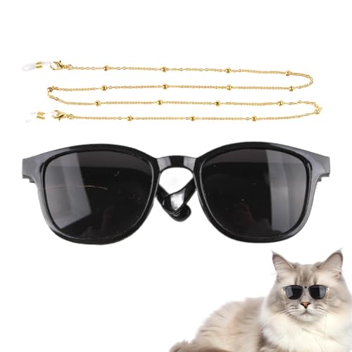 Evember Haustierkostüm-Augenbrille, lustige Brille für Haustiere, Katzen, Cosplay, Halloween, Weihnachten, Maskerade, Welpen, Kätzchen, Verkleidung, Kopfbedeckung für Versammlungen, Bühne, Reisen Evember Haustierkostüm-Augenbrille, lustige Brille für Haustiere, Katzen, Cosplay, Halloween, Weihnachten, Maskerade, Welpen, Kätzchen, Verkleidung, Kopfbedeckung für Versammlungen, Bühne, Reisen von Evember