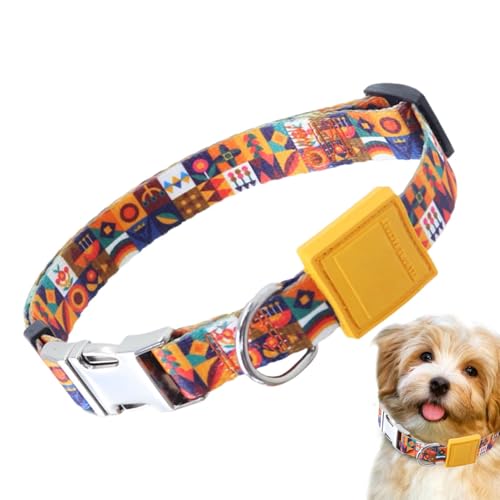 Evember Hundehalsband - Welpenhalsband - Multifunktionales Nylon-Haustierhalsband für mittelgroße und große Hunde, verstellbares verdicktes Haustierhalsband Evember Hundehalsband - Welpenhalsband - Multifunktionales Nylon-Haustierhalsband für mittelgroße und große Hunde, verstellbares verdicktes Haustierhalsband von Evember