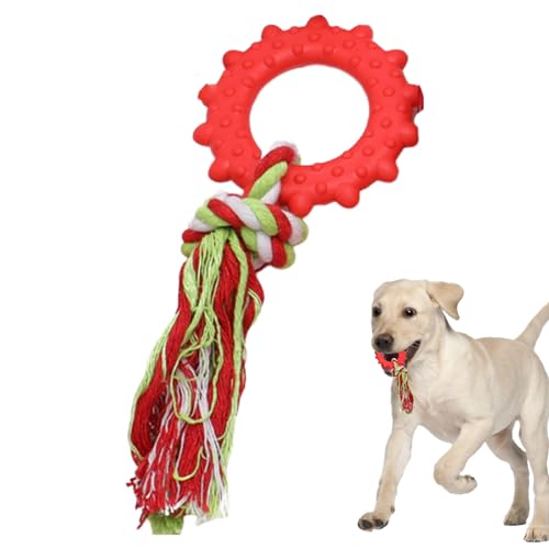 Evember Hundespielzeug aus Seil, Mundpflege, weiches Hundespielzeug, Zahnen, Haustierspielzeug, lebensmittelechtes Welpenspielzeug für Hunde, Welpen, Spielzeit Evember Hundespielzeug aus Seil, Mundpflege, weiches Hundespielzeug, Zahnen, Haustierspielzeug, lebensmittelechtes Welpenspielzeug für Hunde, Welpen, Spielzeit von Evember