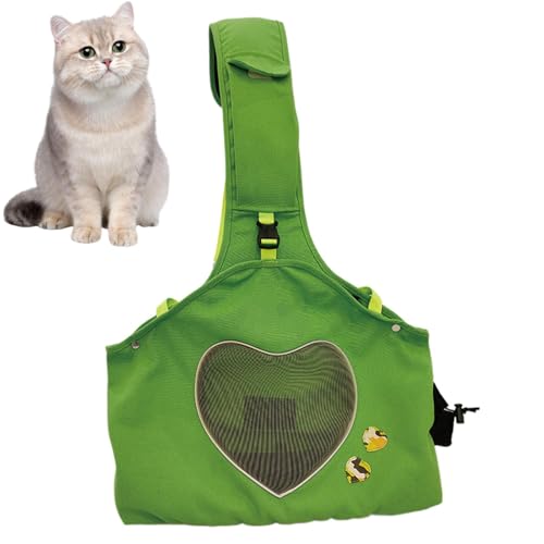 Evember Katzentragetasche, weich, für Welpen, Tragetasche, atmungsaktiv, Haustier-Reisetasche für lange Reisen Evember Katzentragetasche, weich, für Welpen, Tragetasche, atmungsaktiv, Haustier-Reisetasche für lange Reisen von Evember