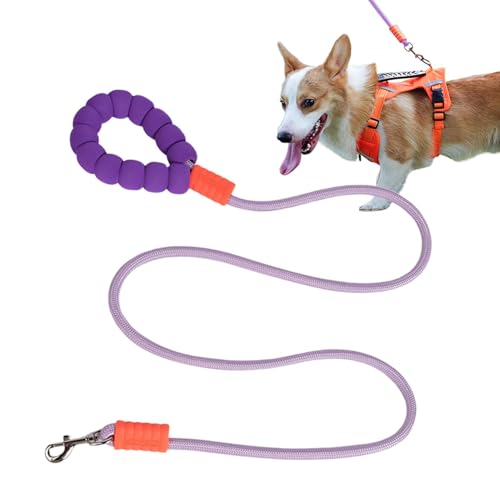 Evember Trainingsseil für kleine Hunde – Haustier-Traktionsgürtel – Geflochtenes Seil Traktion Walking Trainingsleine Pet Traction Rope Leine für mittelgroße und große Hunde von Evember