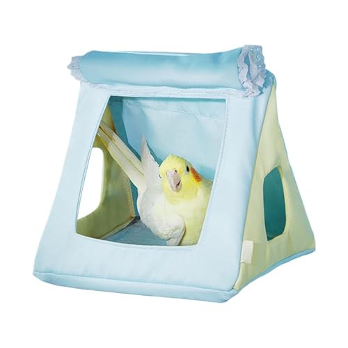 Evember Vogelbett für Käfig, Nymphensittichhütte, Vogelhängematte für Käfig, hängbares Haustierbett, Spielzeug, Papageienhaus, Zubehör für Sittiche, Wellensittiche, Lovebird Evember Vogelbett für Käfig, Nymphensittichhütte, Vogelhängematte für Käfig, hängbares Haustierbett, Spielzeug, Papageienhaus, Zubehör für Sittiche, Wellensittiche, Lovebird von Evember